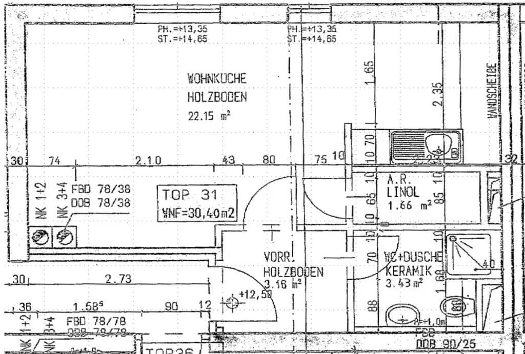 1-Zimmer-Wohnung mieten in Linz – 30 m², € 600 – Bild 2 von 23