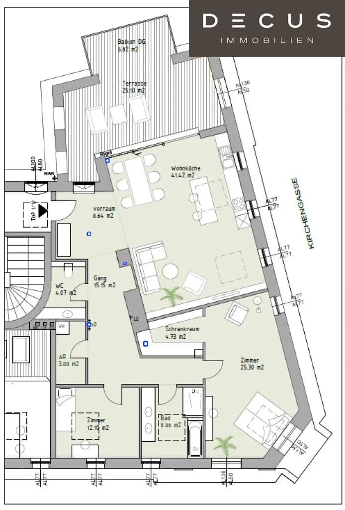 3-Zimmer-Wohnung kaufen in Mödling – 124,15 m², € 1.250.000 – Bild 39 von 40