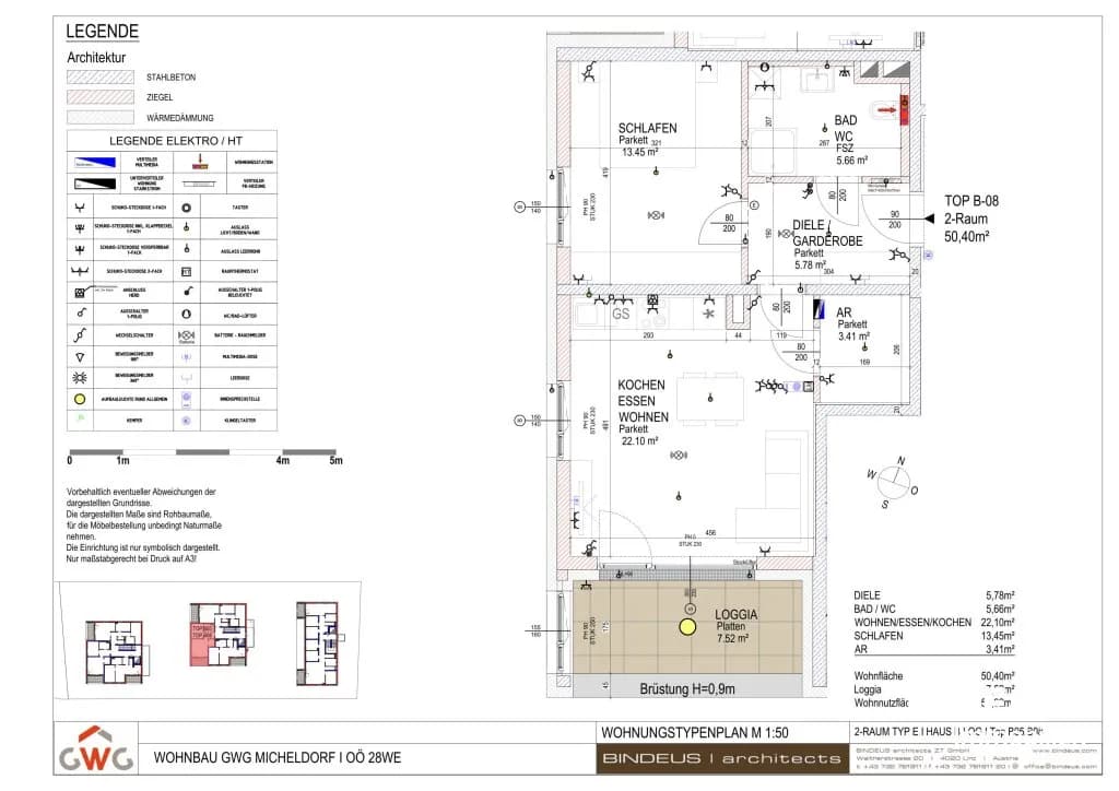 2-Zimmer-Wohnung mieten in Kirchdorf an der Krems – 50 m², € 777 – Bild 6 von 6
