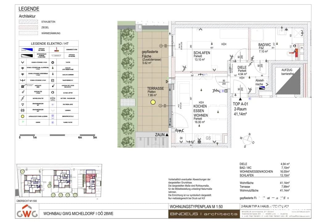 2-Zimmer-Wohnung mieten in Kirchdorf an der Krems – 41 m², € 670 – Bild 7 von 7