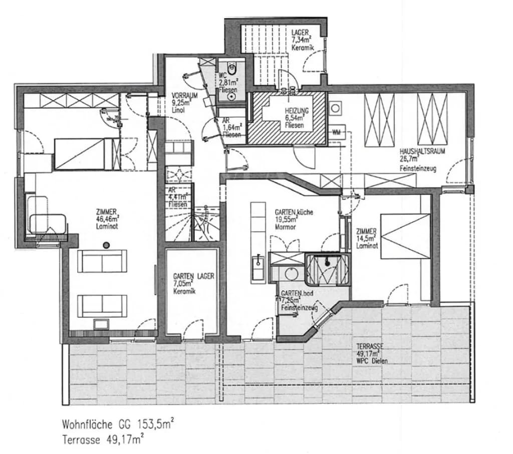 7-Zimmer-Wohnung kaufen in Wien – 298 m², € 2.100.000 – Bild 17 von 17