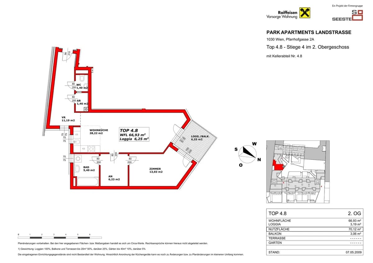 2-Zimmer-Wohnung mieten in Wien – 66,93 m², € 1.399 – Bild 17 von 17