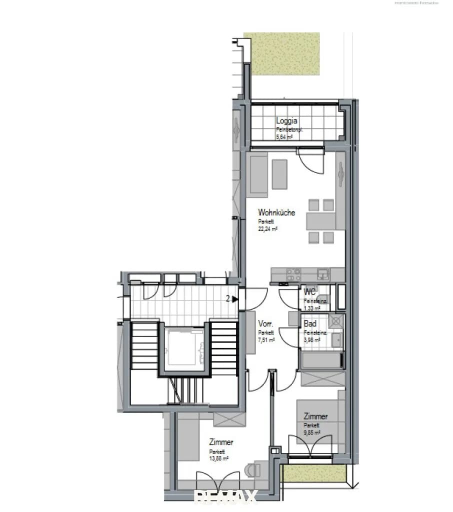 3-Zimmer-Wohnung kaufen in Wien – 65 m², € 320.000 – Bild 7 von 7
