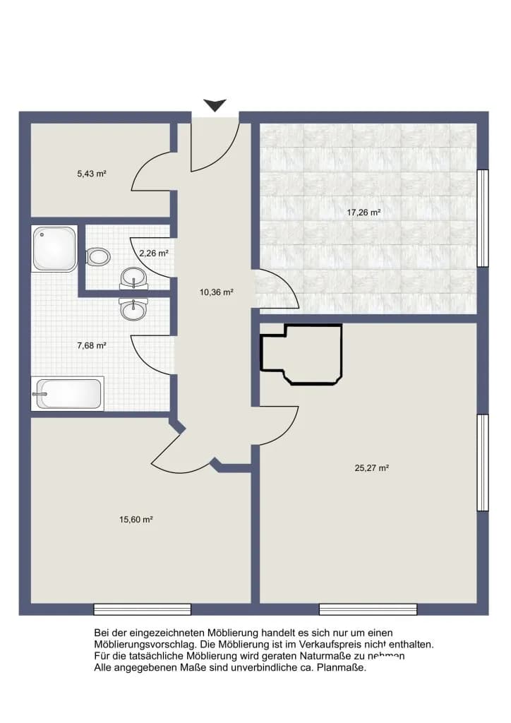 2-Zimmer-Wohnung kaufen in Reutte – 83,85 m², € 229.000 – Bild 24 von 24