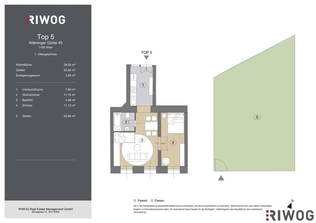 2-Zimmer-Wohnung kaufen in Wien – 39,55 m², € 230.000 – Bild 24 von 24