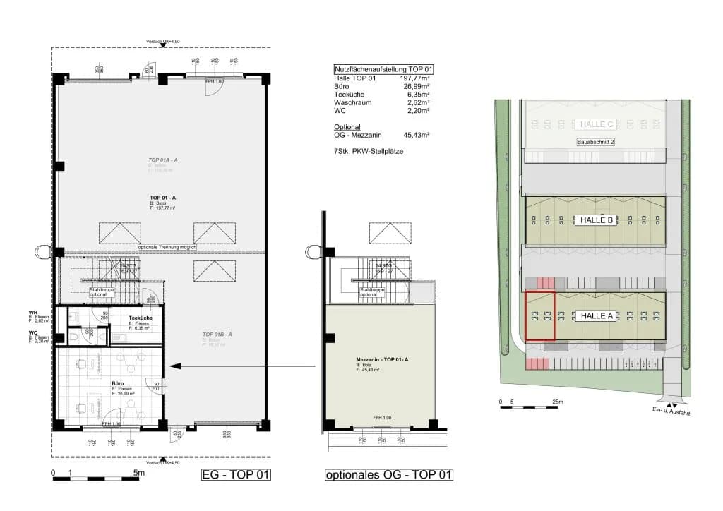 Gewerbeimmobilie mieten in Mattersburg – 268 m², € 2.535 – Bild 6 von 6