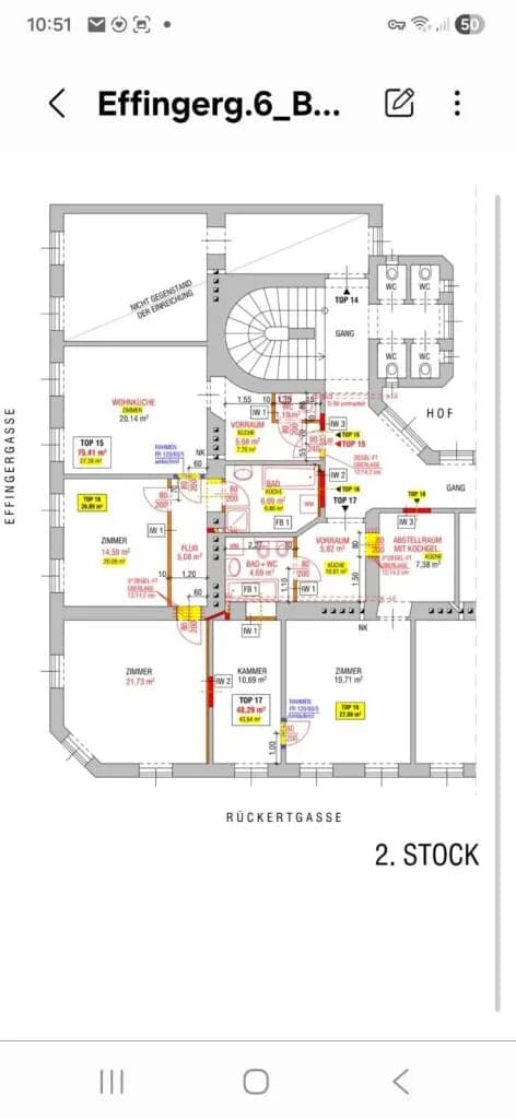 2-Zimmer-Wohnung kaufen in Wien – 48,29 m², € 169.000 – Bild 13 von 13