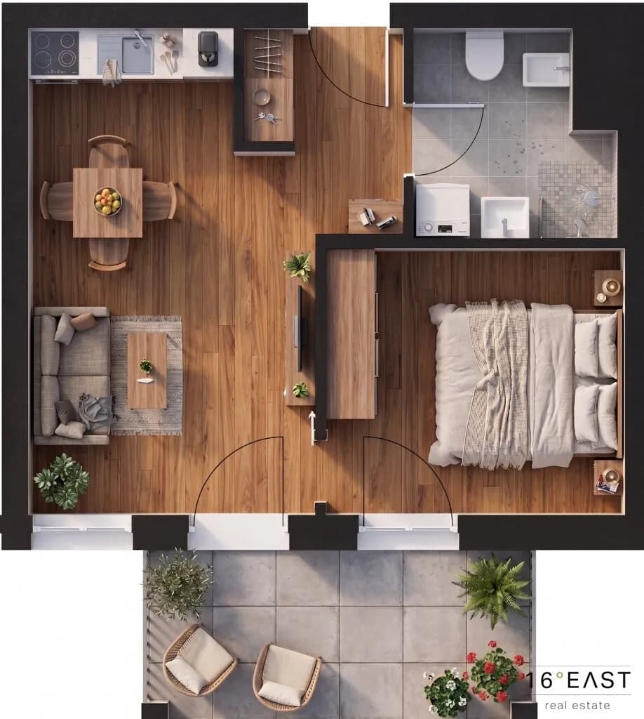 4-Zimmer-Wohnung kaufen in Wien – 38,01 m², € 232.035 – Bild 3 von 8
