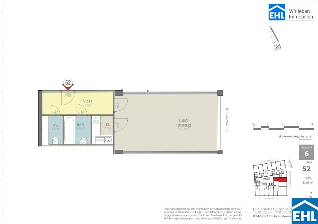 Immobilie kaufen in Wien – 40,06 m², € 399.000 – Bild 18 von 18