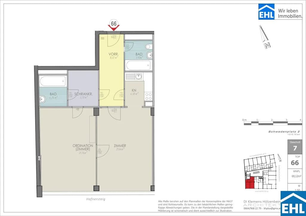 Immobilie kaufen in Wien – 69,12 m², € 490.000 – Bild 38 von 38