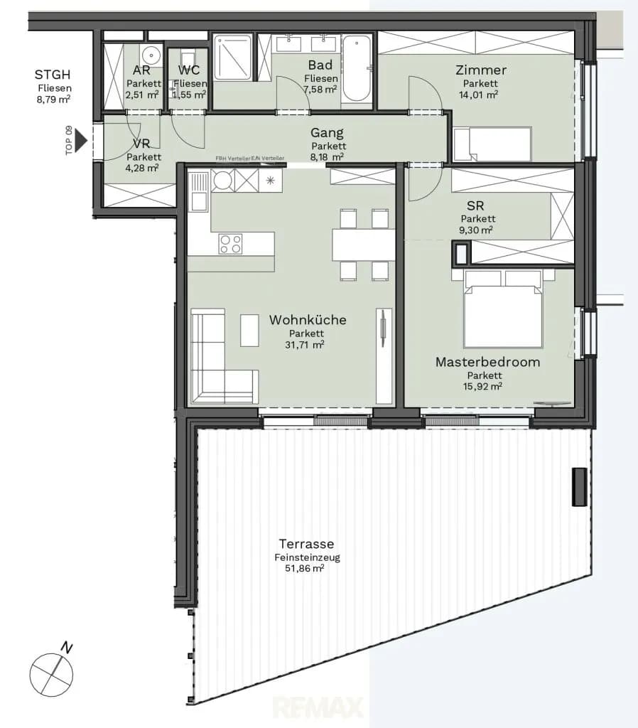 3-Zimmer-Wohnung kaufen in Gmunden – 95 m², € 1.115.000 – Bild 9 von 9