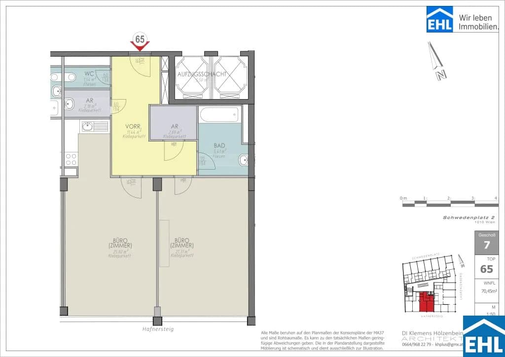 Immobilie kaufen in Wien – 70,45 m², € 819.000 – Bild 49 von 49