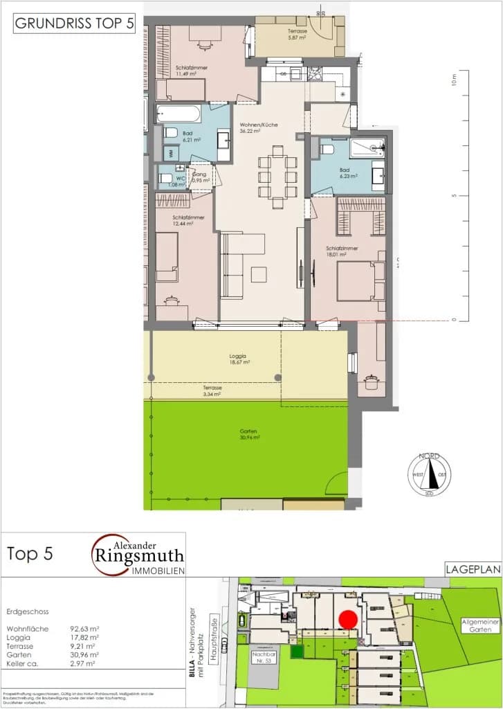 4-Zimmer-Wohnung kaufen in Mödling – 92,63 m², € 750.500 – Bild 14 von 14