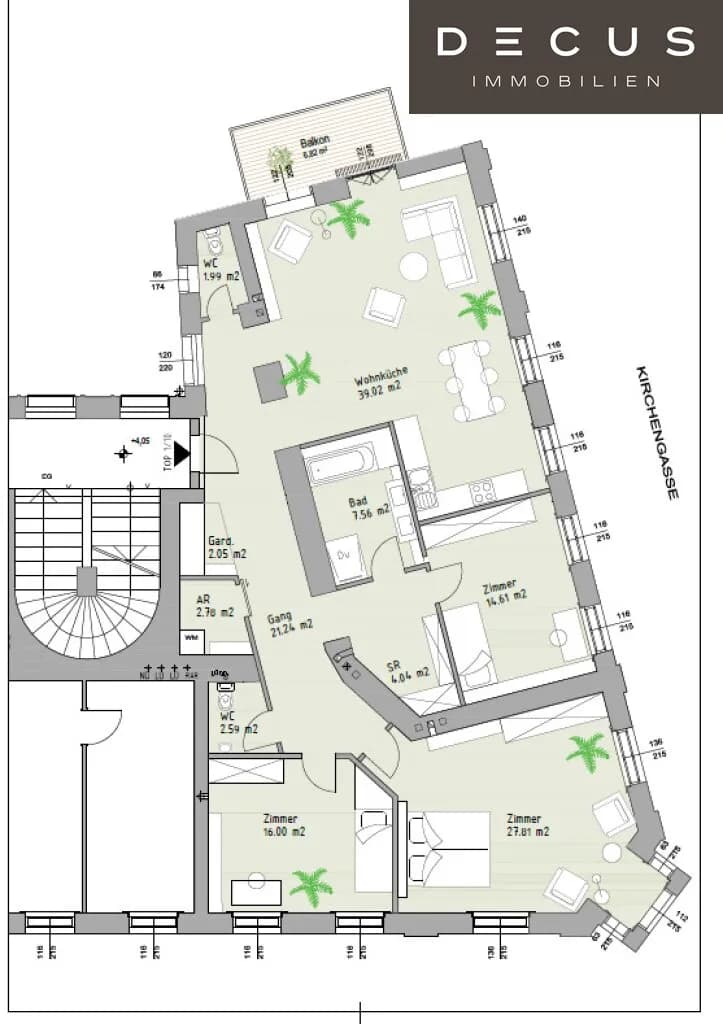 4-Zimmer-Wohnung kaufen in Mödling – 139,69 m², € 1.150.000 – Bild 34 von 35