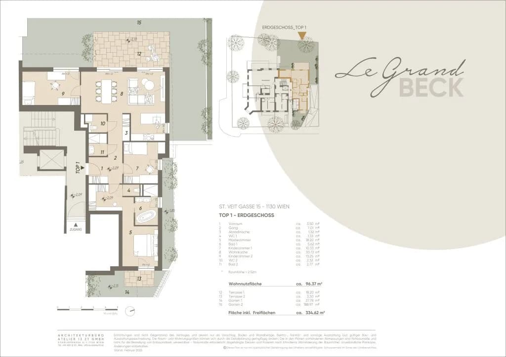 4-Zimmer-Wohnung kaufen in Wien – 96,37 m², € 966.000 – Bild 6 von 6