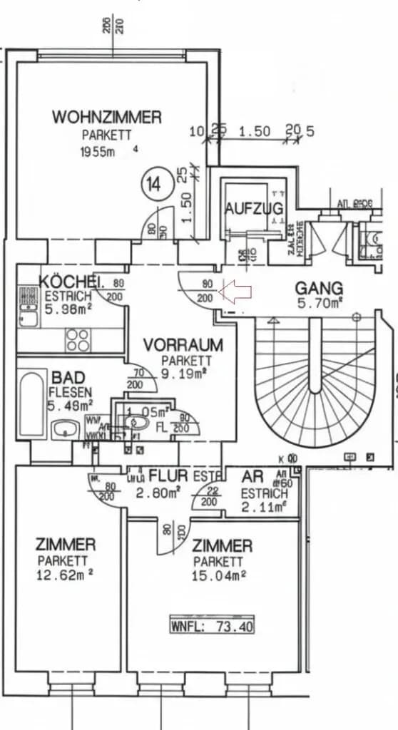 3-Zimmer-Wohnung kaufen in Wien – 73,4 m², € 430.000 – Bild 21 von 21