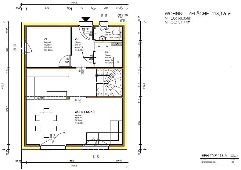 Haus kaufen in Melk – 118 m², € 244.999 – Bild 2 von 3