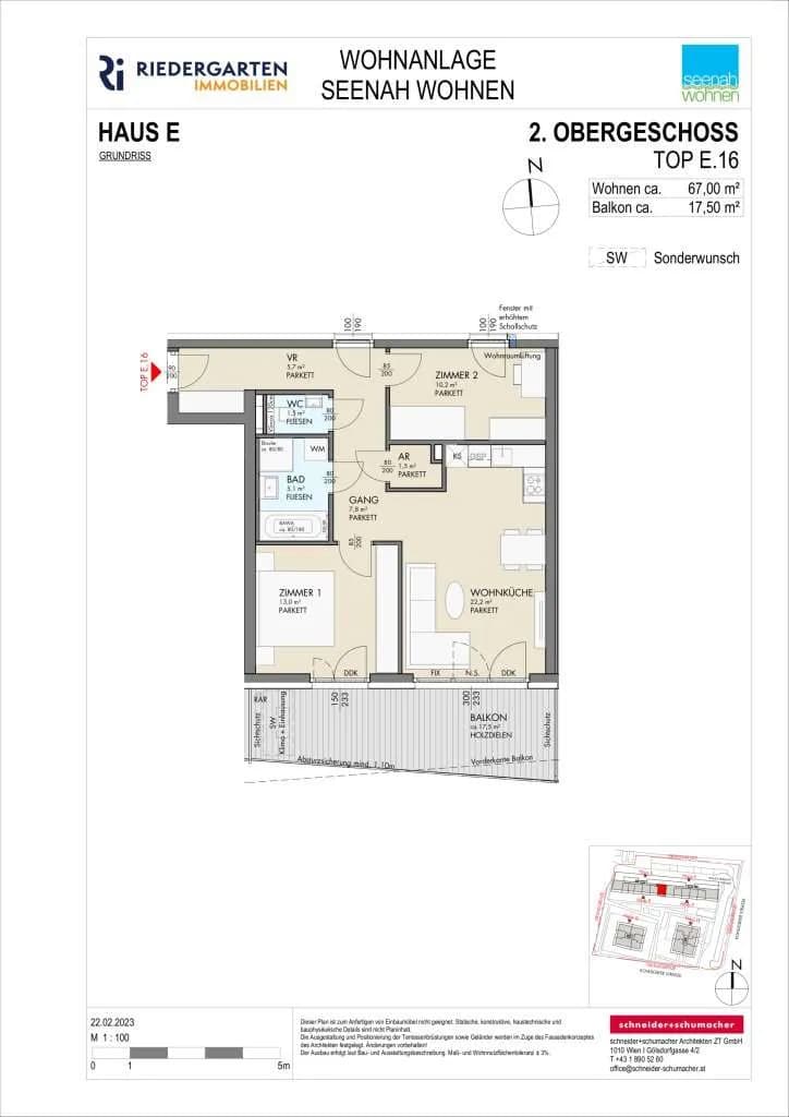 3-Zimmer-Wohnung kaufen in Klagenfurt – 67 m², € 355.000 – Bild 7 von 7