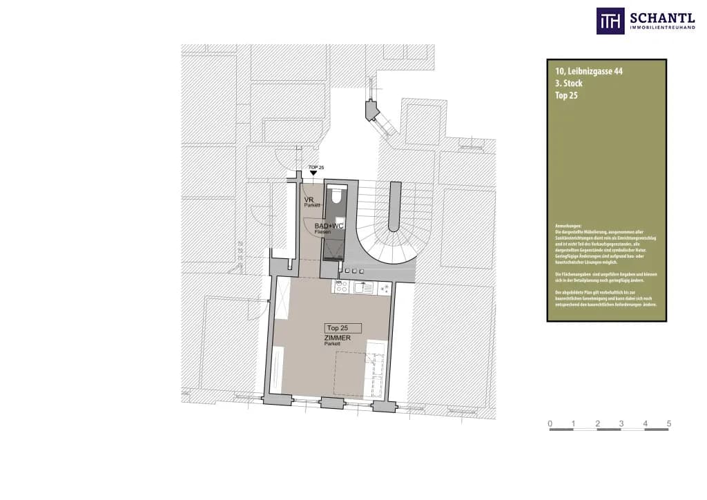 1-Zimmer-Wohnung kaufen in Wien – 30,02 m², € 159.000 – Bild 10 von 10