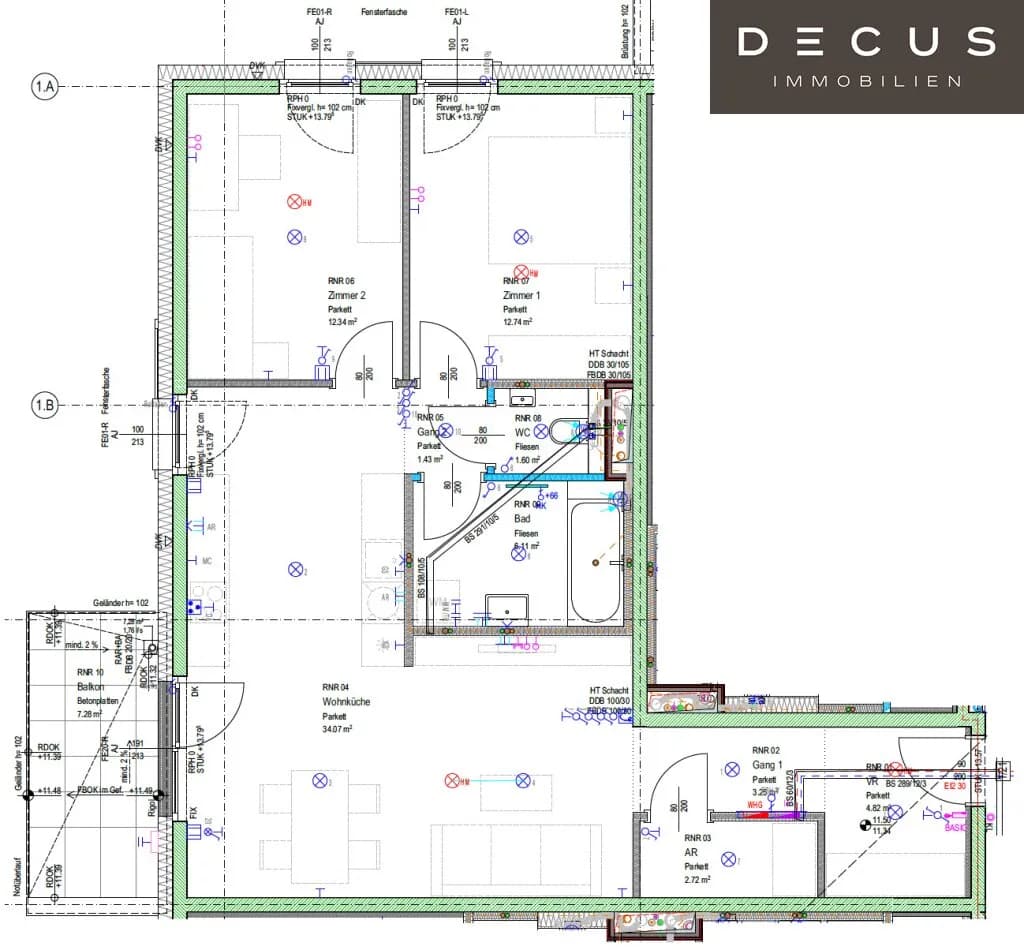 3-Zimmer-Wohnung mieten in Wien – 79,08 m², € 1.485 – Bild 28 von 28
