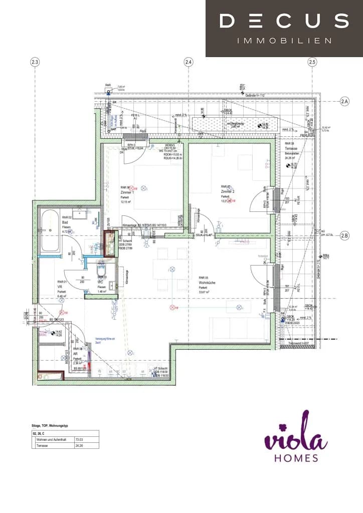 3-Zimmer-Wohnung mieten in Wien – 73,15 m², € 1.495 – Bild 27 von 27