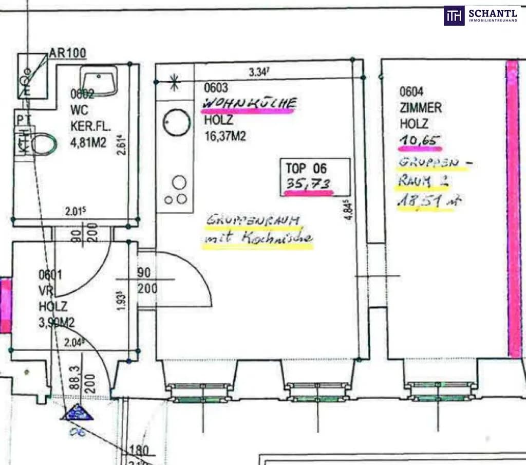 2-Zimmer-Wohnung kaufen in Wien – 35,73 m², € 290.000 – Bild 9 von 9