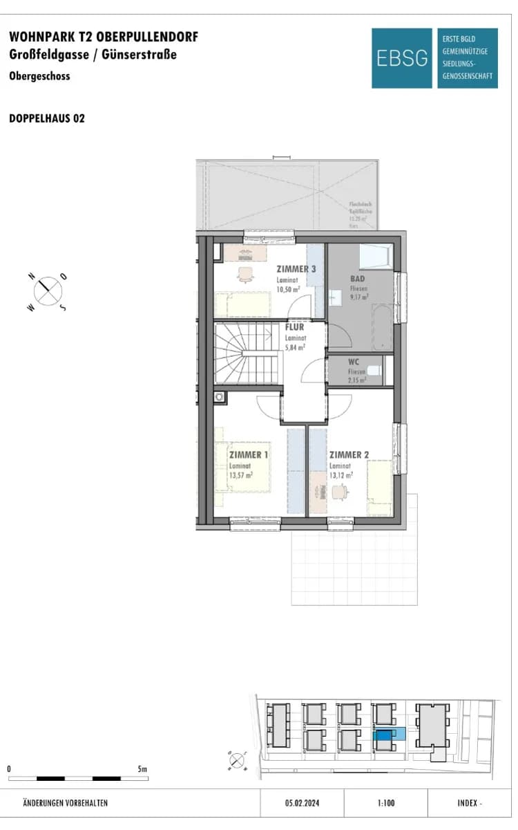 4-Zimmer-Haus mieten in Oberpullendorf – 107,5 m², € 1.133 – Bild 4 von 7