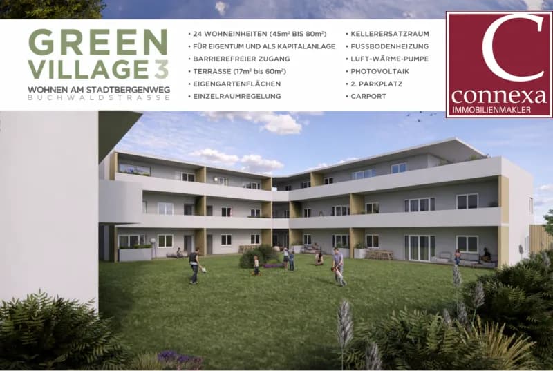 3-Zimmer-Wohnung kaufen in Hartberg-Fürstenfeld – 66,16 m², € 244.792