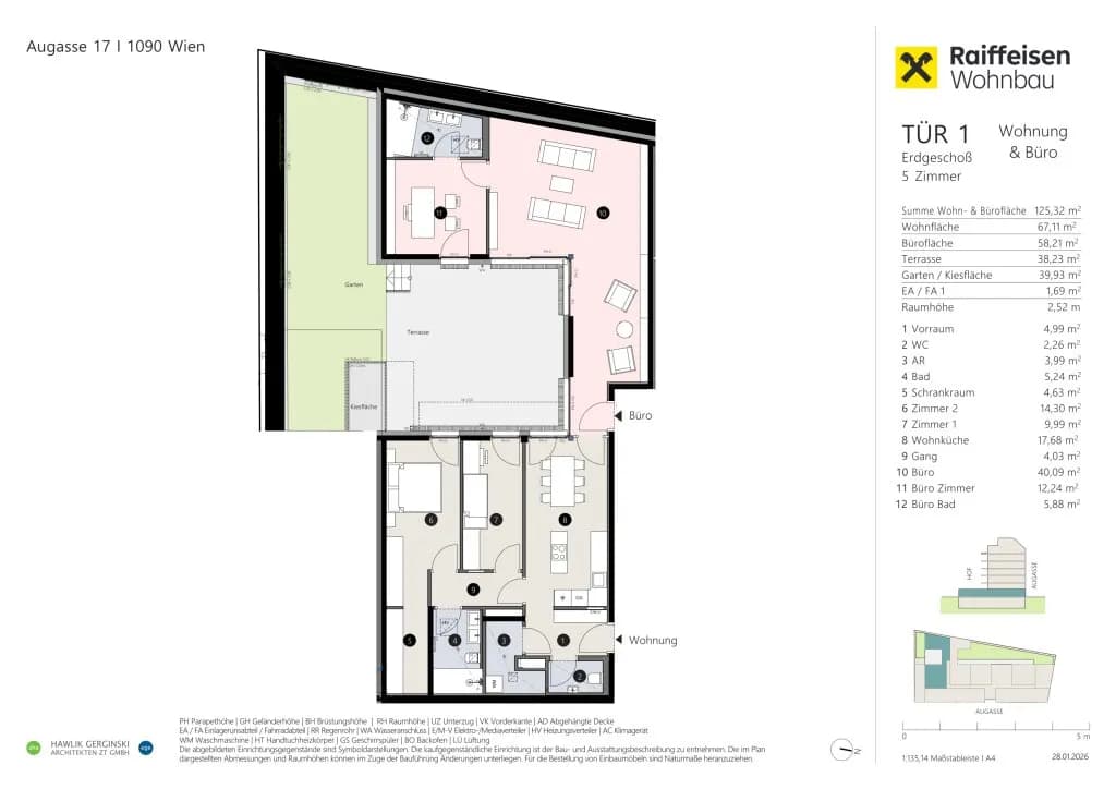 5-Zimmer-Wohnung kaufen in Wien – 125,32 m², € 993.300 – Bild 5 von 5