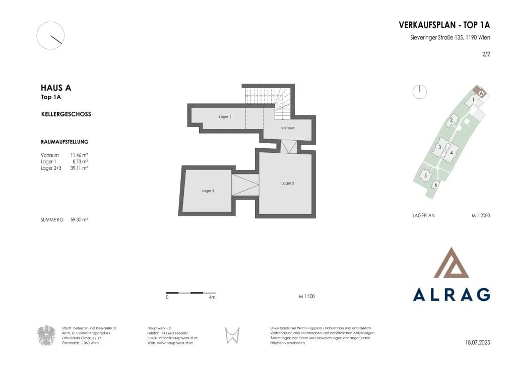 1-Zimmer-Gewerbeimmobilie kaufen in Wien – 58,18 m², € 390.000 – Bild 27 von 27