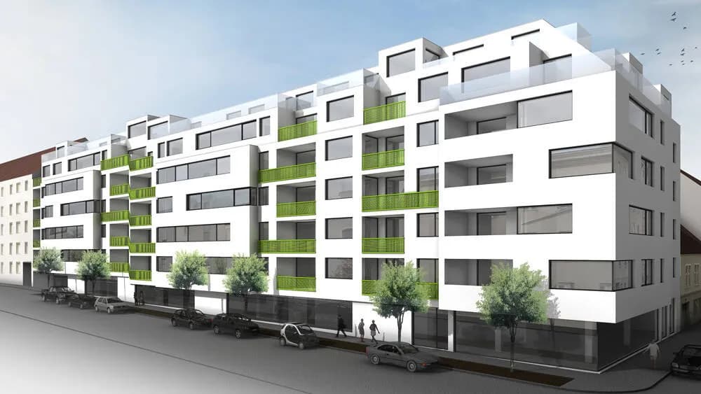 1-Zimmer-Gewerbeimmobilie mieten in Wien – 65 m², € 769