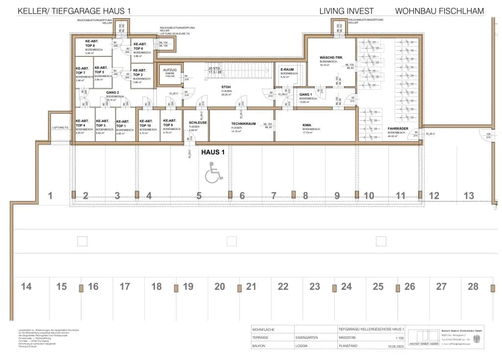2-Zimmer-Wohnung kaufen in Wels-Land – 54,77 m², € 251.713 – Bild 22 von 23