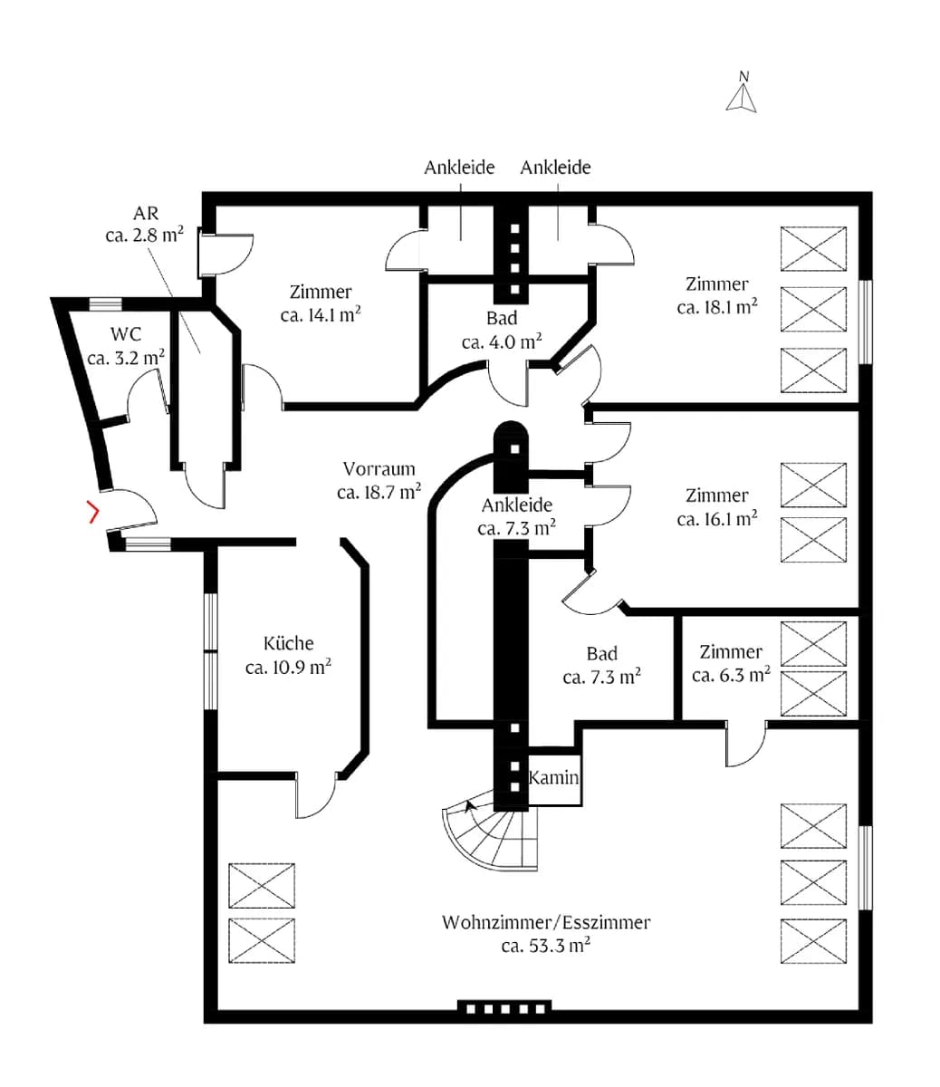7-Zimmer-Wohnung kaufen in Wien – 231 m², € 1.490.000 – Bild 18 von 19