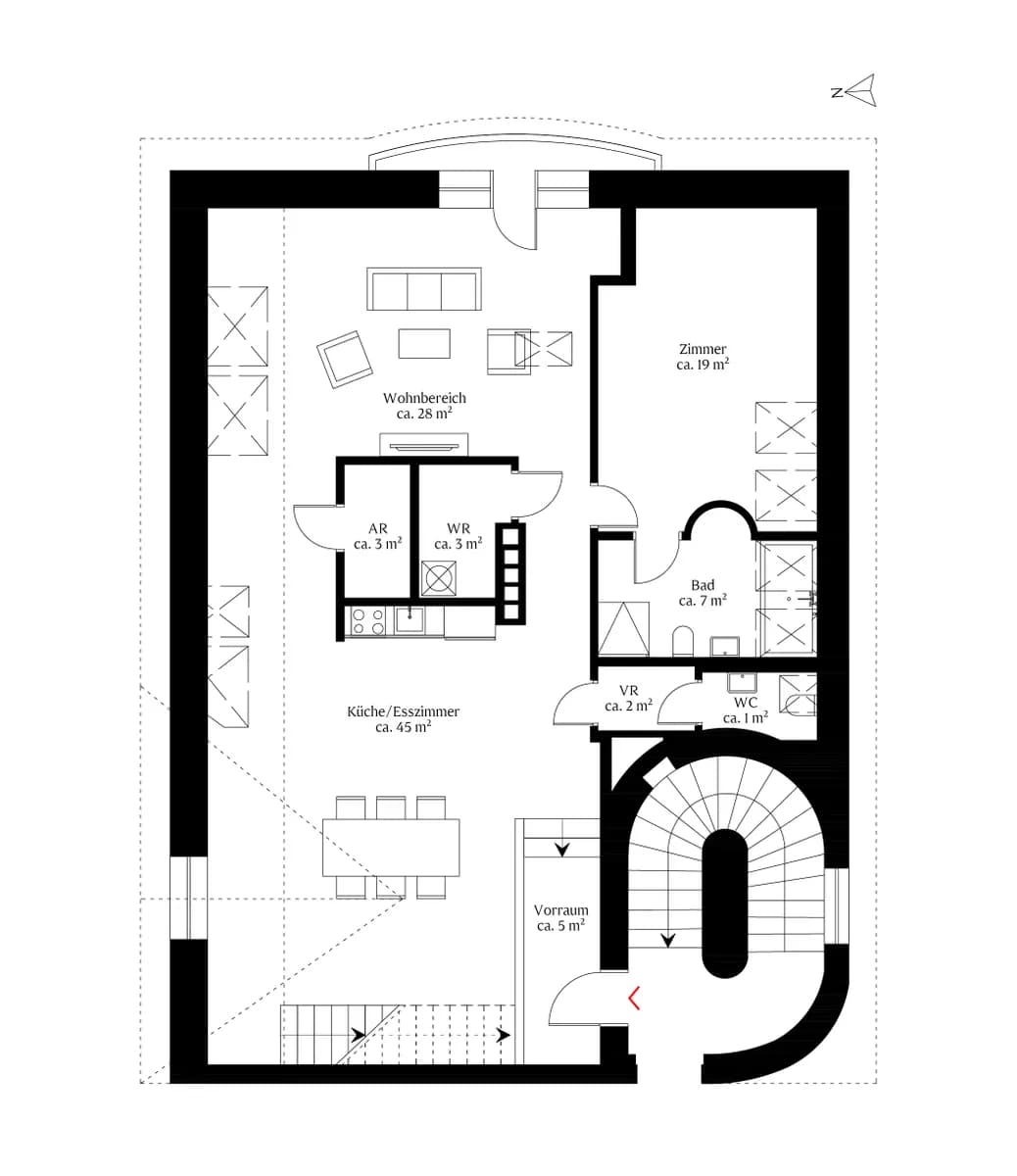 4-Zimmer-Wohnung mieten in Wien – 176 m², € 3.999 – Bild 15 von 16