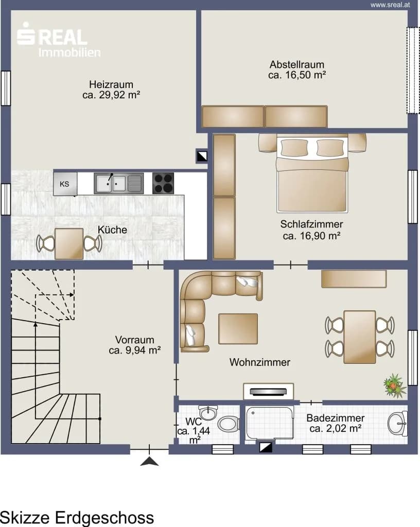 7-Zimmer-Haus kaufen in Neusiedl am See – 1 109 m², € 299.000 – Bild 12 von 14