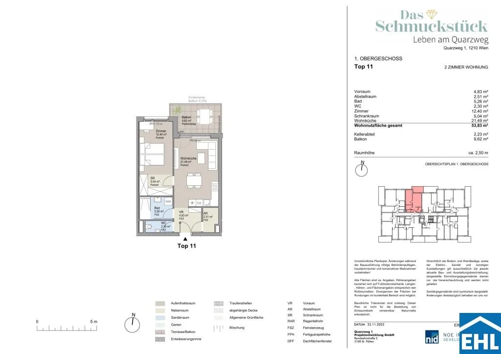 Immobilie kaufen in Wien – 53,83 m², € 342.000 – Bild 10 von 10