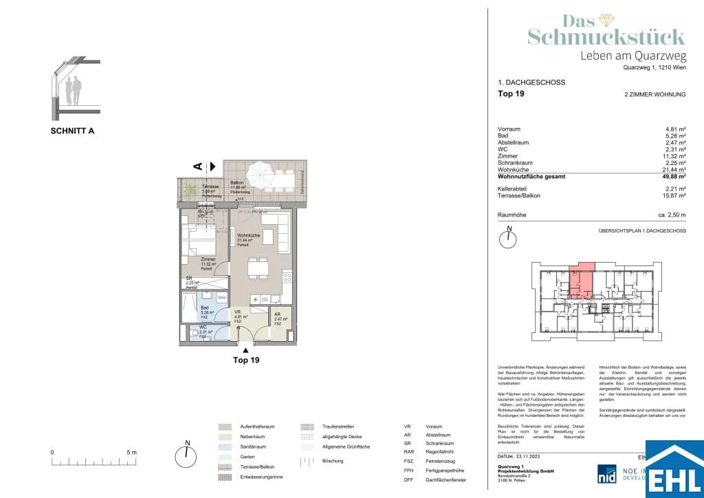 2-Zimmer-Wohnung kaufen in Wien – 49,88 m², € 357.000 – Bild 11 von 11