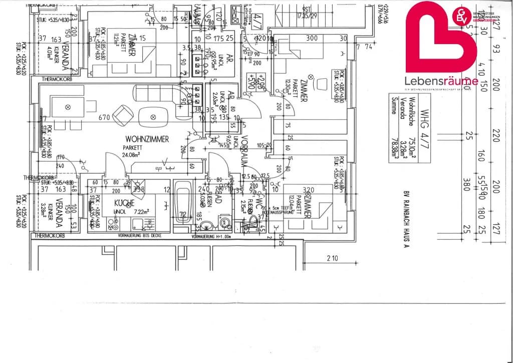 3-Zimmer-Wohnung mieten in Freistadt – 78,38 m², € 823 – Bild 12 von 12