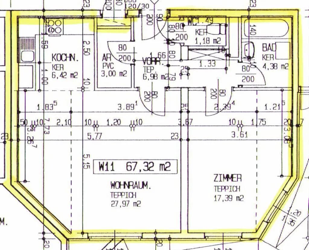 2-Zimmer-Wohnung mieten in Wien – 66,84 m², € 1.149 – Bild 23 von 23