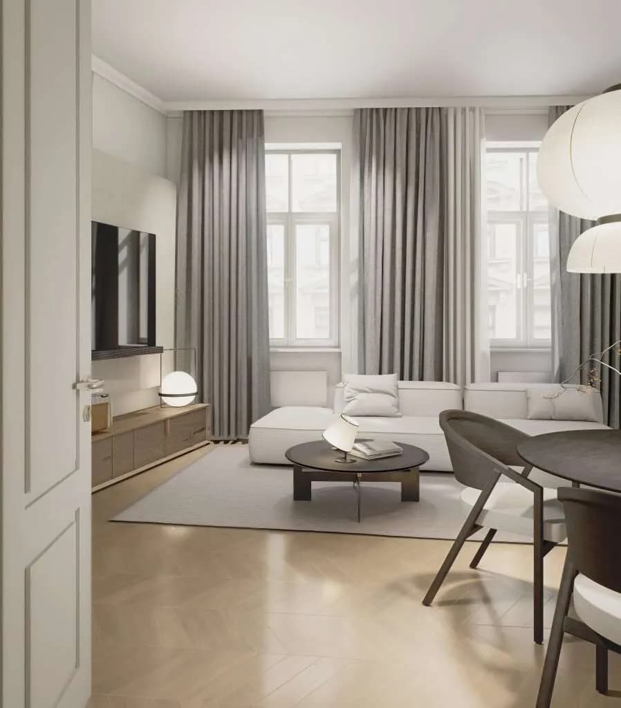 2-Zimmer-Wohnung kaufen in Wien – 43,9 m², € 285.350 – Bild 3 von 6