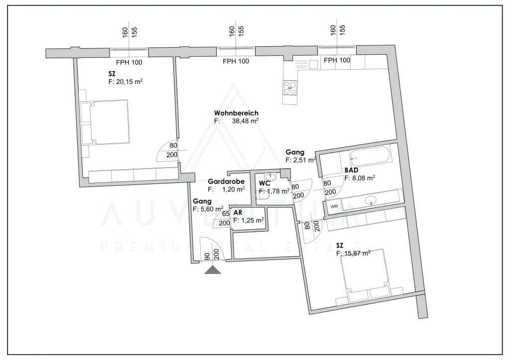 2-Zimmer-Wohnung kaufen in Wien – 88,69 m², € 1.190.000 – Bild 20 von 20