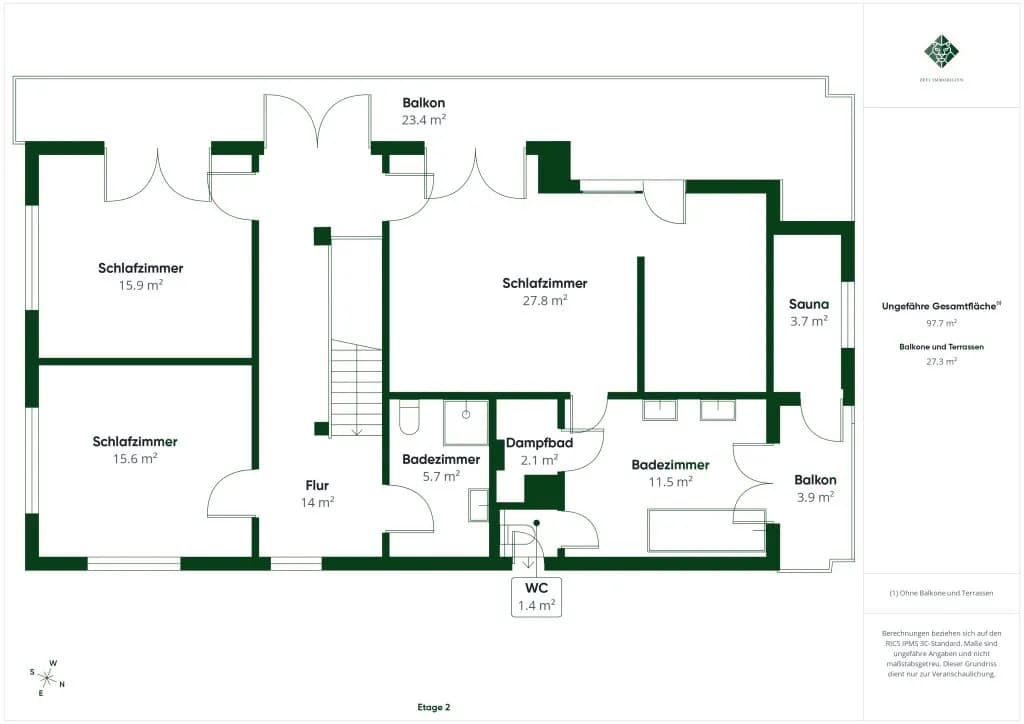4-Zimmer-Haus kaufen in Kufstein – 184 m², € 1.249.000 – Bild 12 von 13