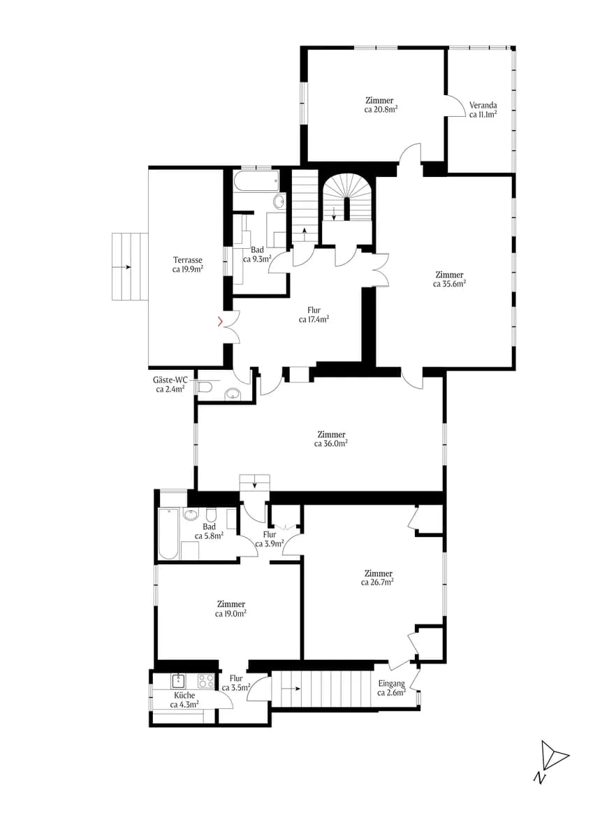 7-Zimmer-Immobilie kaufen in Wien – 249 m², € 1.780.000 – Bild 10 von 11