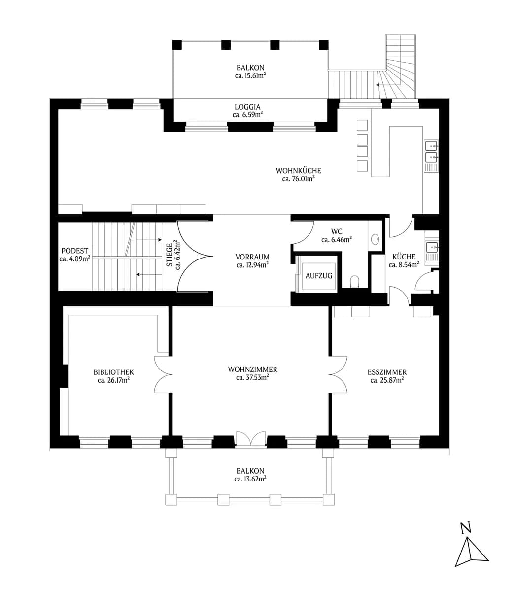 14-Zimmer-Immobilie kaufen in Wien – 680 m², € 11.850.000 – Bild 15 von 22