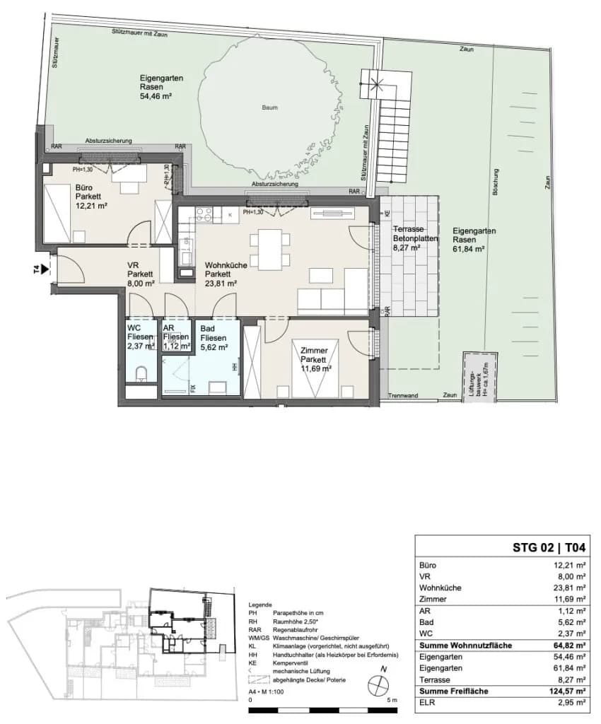2-Zimmer-Wohnung kaufen in Wien – 64,34 m², € 467.000 – Bild 5 von 7