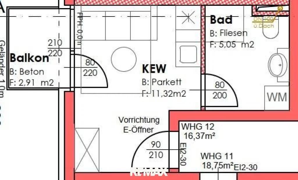 1-Zimmer-Wohnung kaufen in Graz – 16,37 m², € 108.042 – Bild 3 von 5