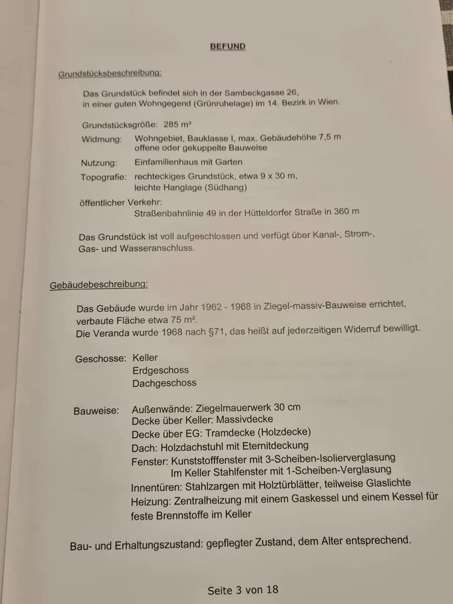 6-Zimmer-Haus kaufen in Wien – 140 m², € 680.000 – Bild 3 von 3