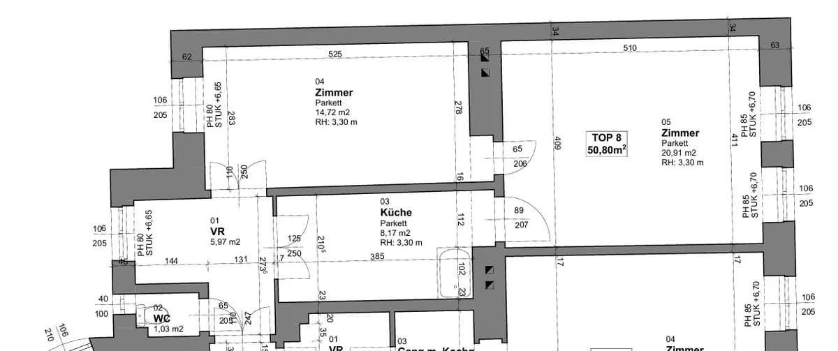 2-Zimmer-Wohnung kaufen in Wien – 50,8 m², € 229.000 – Bild 15 von 15