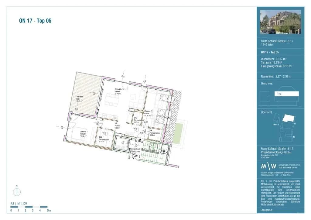 3-Zimmer-Wohnung kaufen in Wien – 81,94 m², € 650.000 – Bild 5 von 5