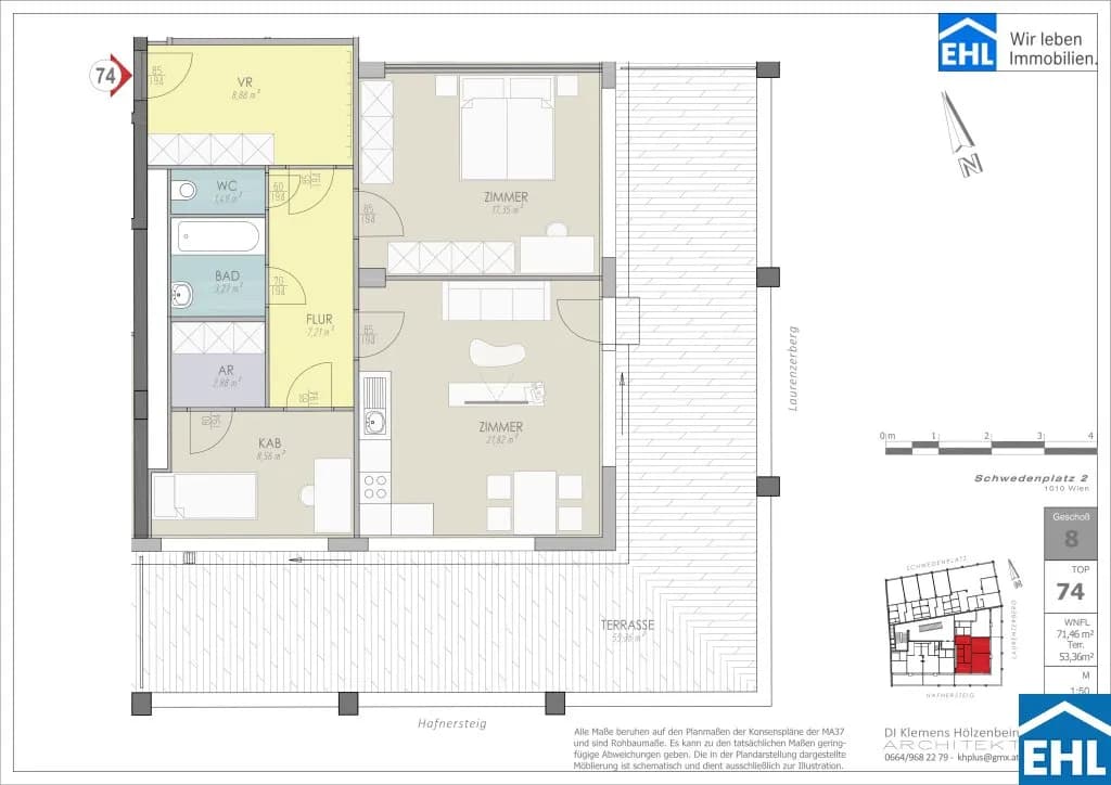 3-Zimmer-Wohnung kaufen in Wien – 71,46 m², € 1.149.000 – Bild 18 von 18